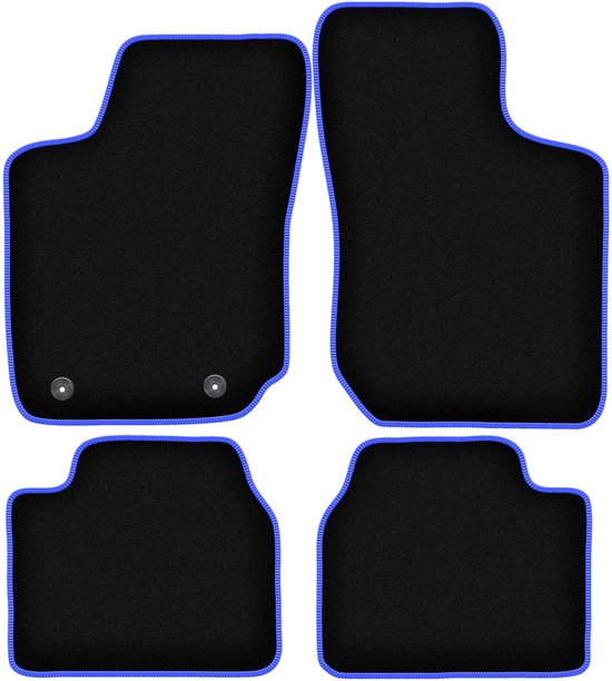 CARLUX-BLUE automatten voor: Opel Corsa B hatchback (1993-2001)