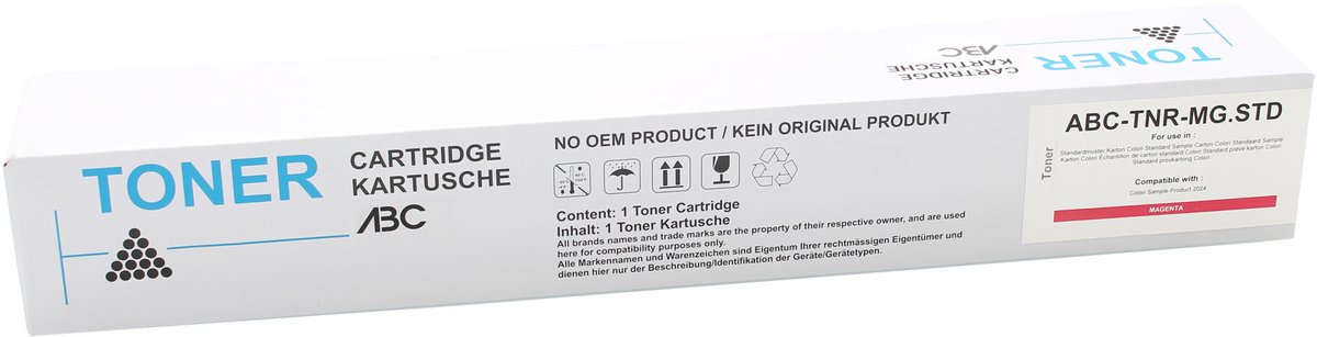 ABC huismerk toner geschikt voor HP W9103MC Magenta geschikt voor HP Color Laserjet MFP E77422 E77422dn E77428 E77428dn