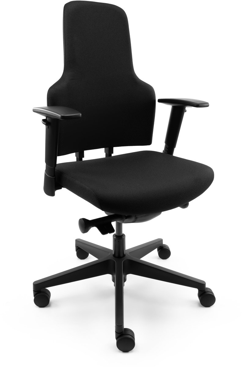 Workliving District Black Edition - Ergonomische Bureaustoel NEN 1335