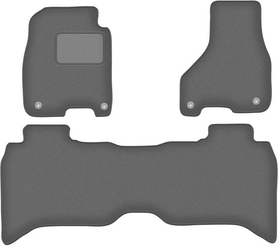 Tapis de sol en graphite pour Dodge RAM DS DJ 1500 pick-up (2012-2020)