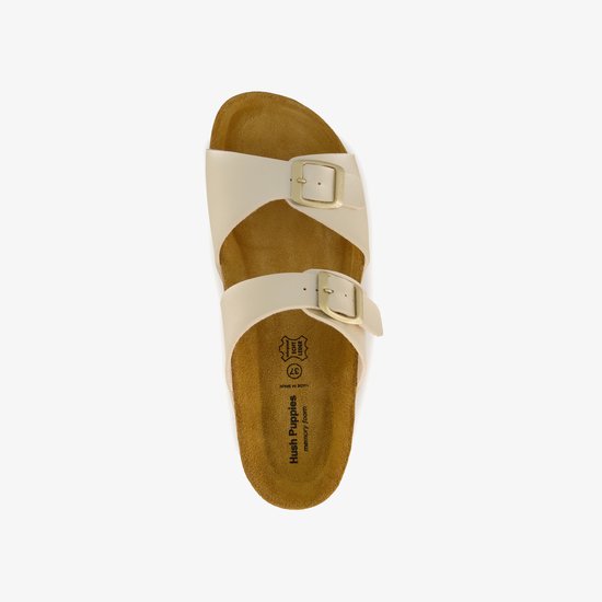 Hush Puppies dames bio slippers met sleehak zwart online bestellen