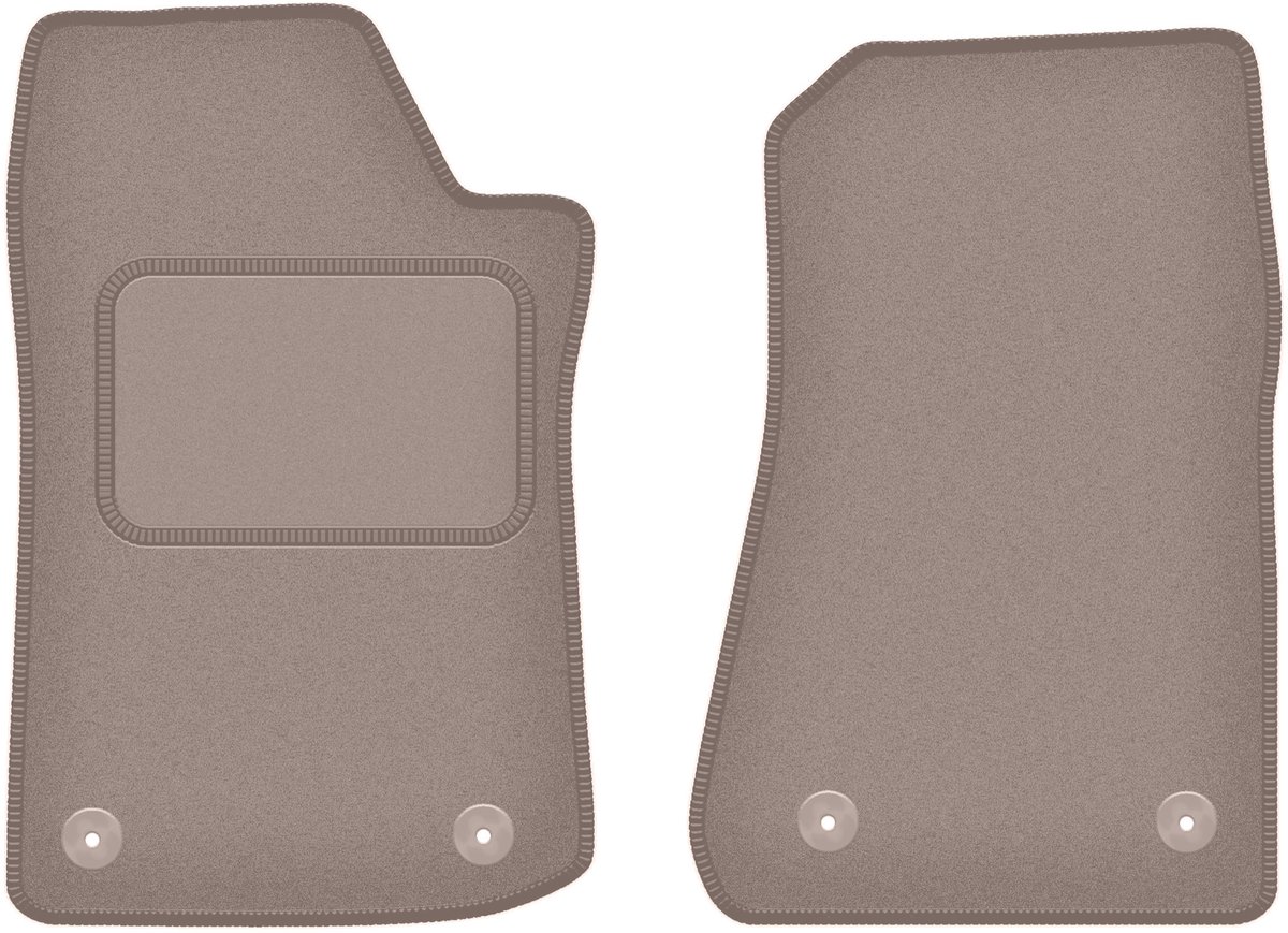 Beige voormatten voor: Jeep Gladiator 0 (2019-)