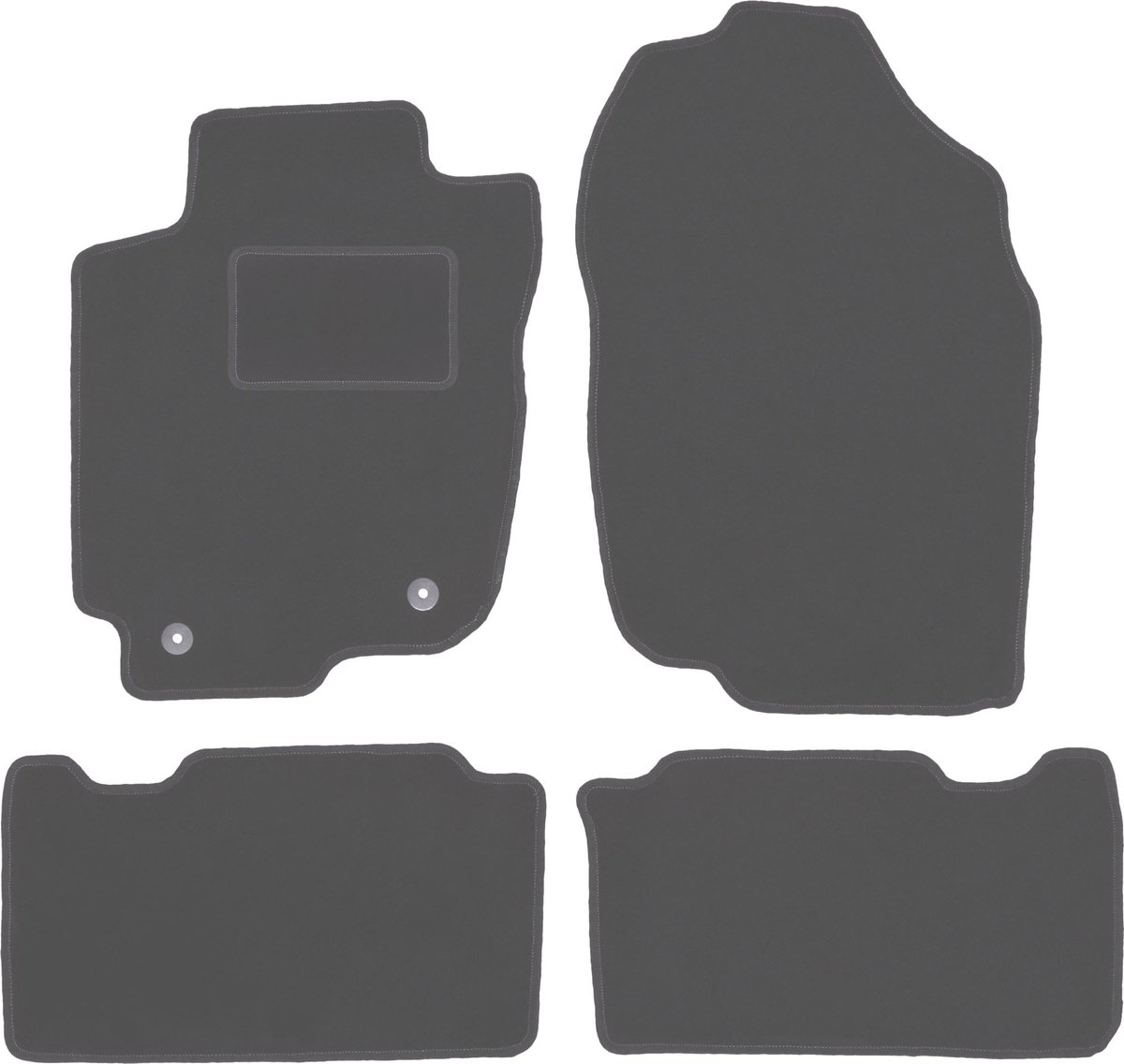 Grafiet automatten voor: Toyota RAV4 IV Hybrid (2013-2019)