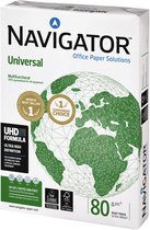 Kopieerpapier Navigator Universal A4 80 gram 1 doos met 5 pakken á 500 vellen