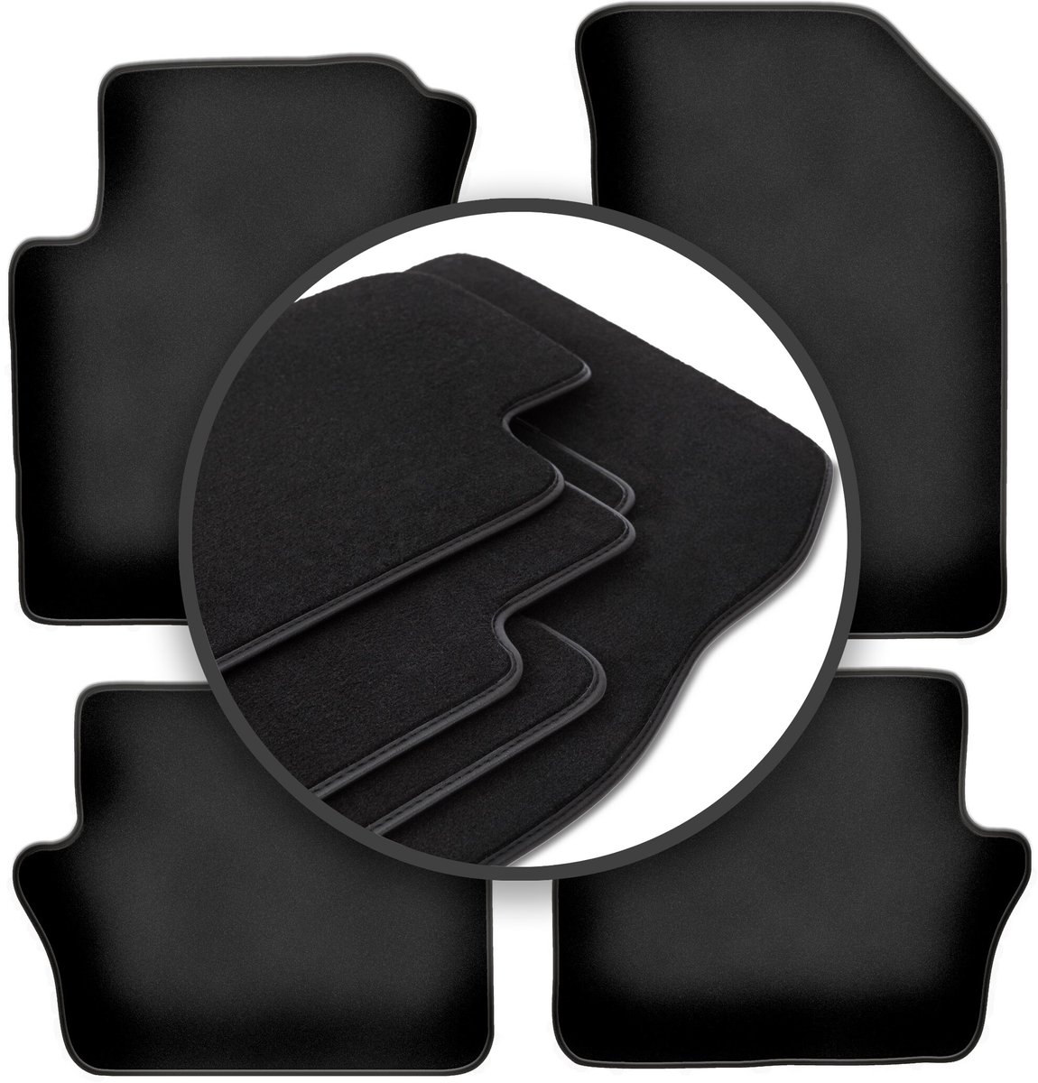 Premium automatten voor: Dodge Caliber hatchback (2006-2011)