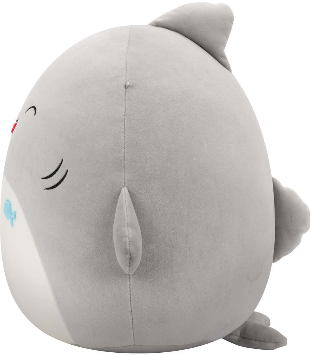 Squishmallows - Gordon - Grey Shark W/Happy Eyes - 40cm pluche — afbeelding 2