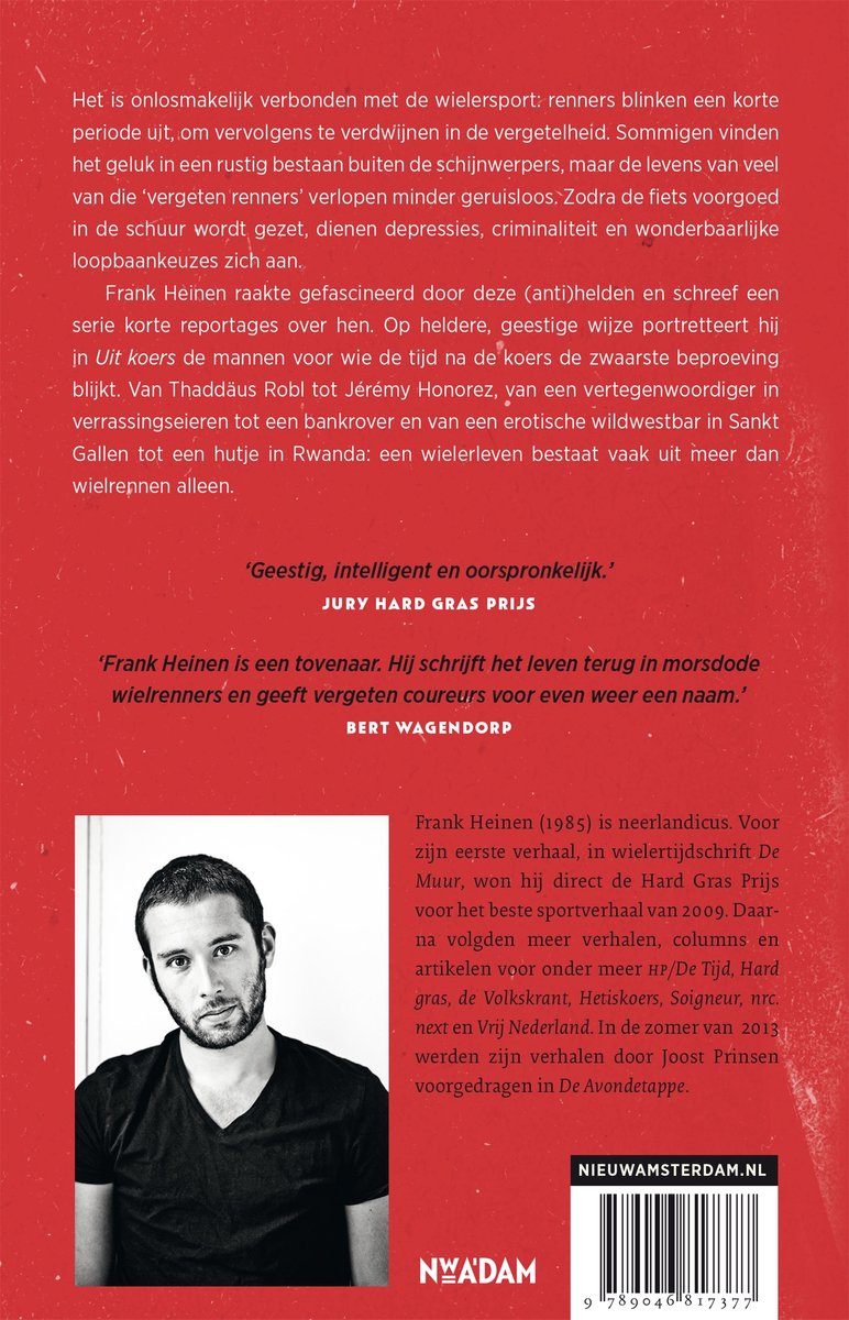 Uit koers - back cover
