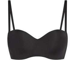 Hunkemöller Dames Lingerie Voorgevormde strapless beugel-bh Smooth - Zwart - maat D85