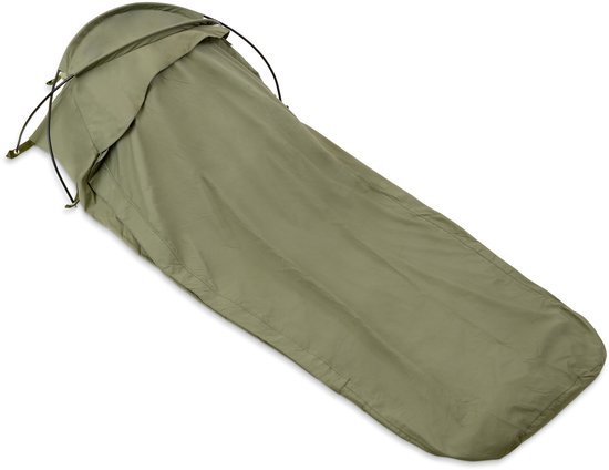 Defcon 5 Tent Bivi Bivvy Bag 1700 Gram - Groen - 1 Persoons — afbeelding 2