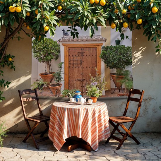 Ulticool - Deur Planten Kat - Wandkleed Poster - 200x150 cm - Groot wandtapijt - Tuinposter Tapestry - Schilderij Decoratie Tuin Versiering Accessoire voor zowel buiten als Muurdecoratie in woonkamer