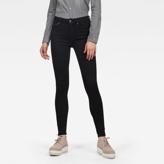 Jeans skinny G-Star Raw 3301 pour femme - Zwart - Taille 30/30