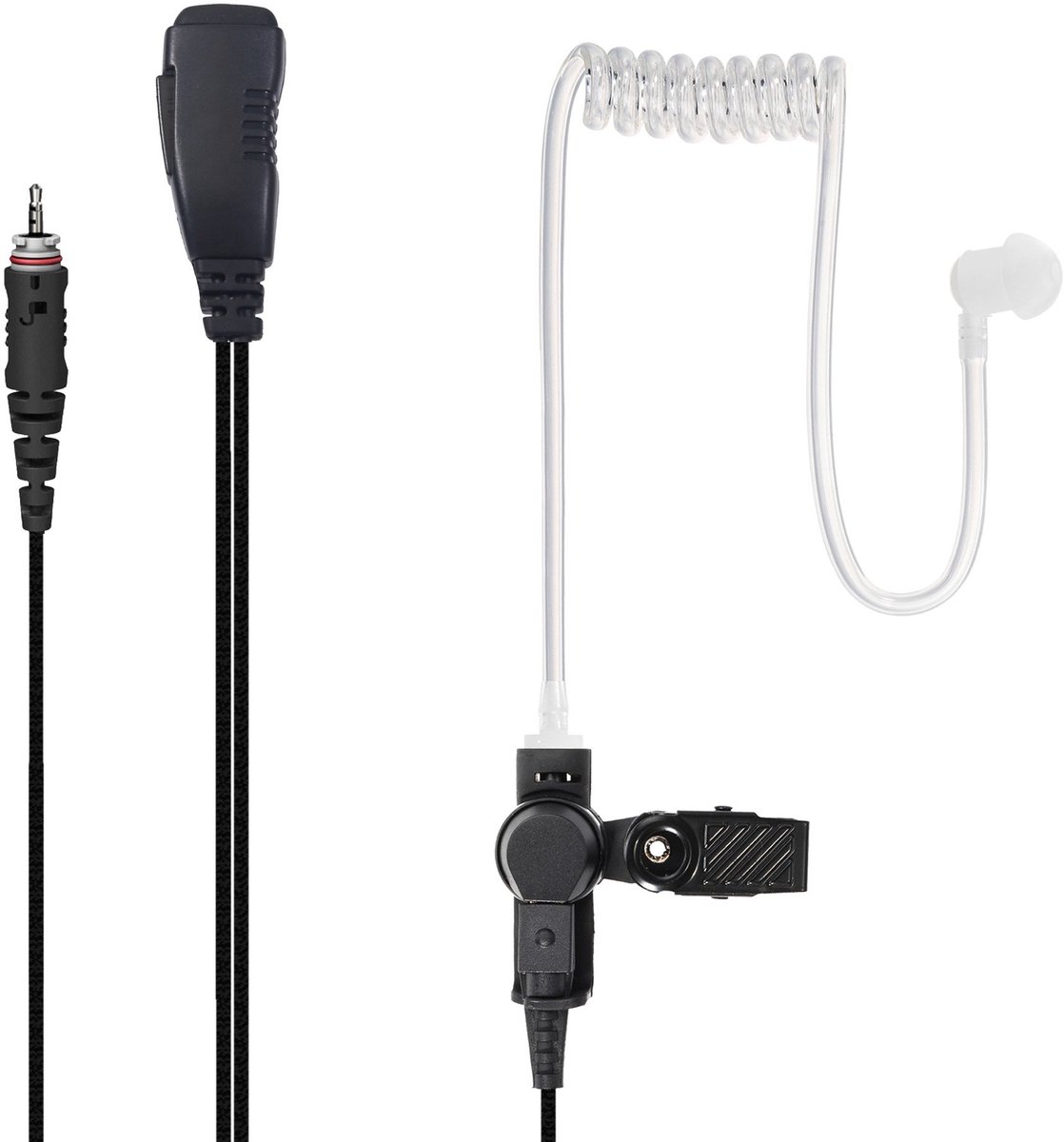 Hoornie Portofoon Oortje met Acoustic Luchtslang – Motorola CLP446E
