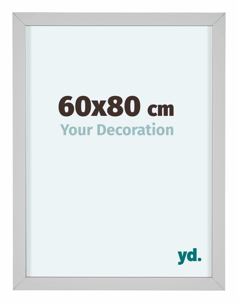 yd. Your Decoration - Fotolijst 60x80 cm - Aluminium - Wit - Virginia