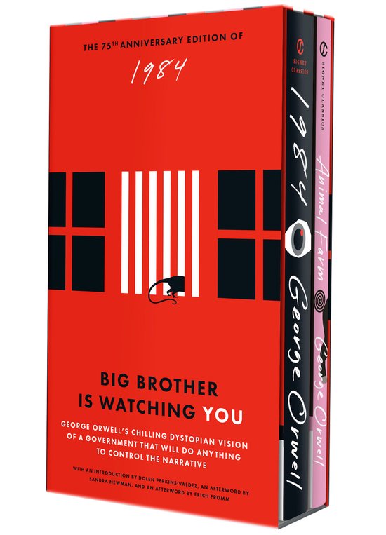 George Orwell 2-Book Boxed Set - cover