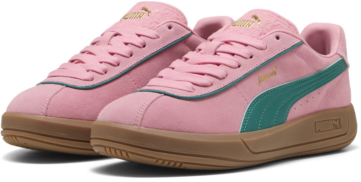 PUMA Puma Club Klassika SD Dames Sneakers Pinkscape-Wild -PUMA Groen