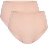 Beeren dames maxi slips Invisible - 2-pack Nel - maat XXL/XXXL - caffè latte