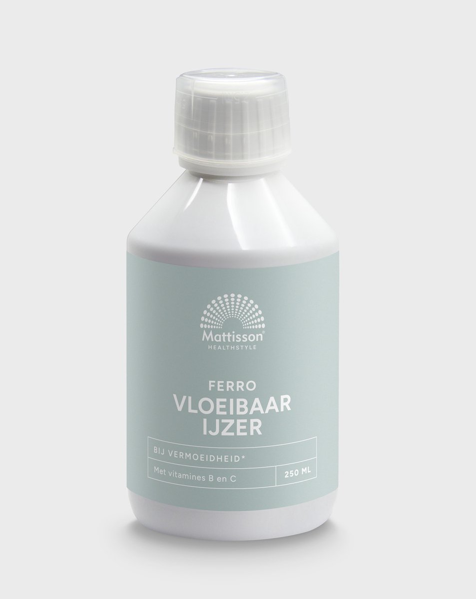 Goedkoopste Mattisson - Ferro Vloeibaar IJzer - IJzer Supplement met Vitamine C & B - Voedingssupplement Vermoeidheid & Energieniveau - 250ml
