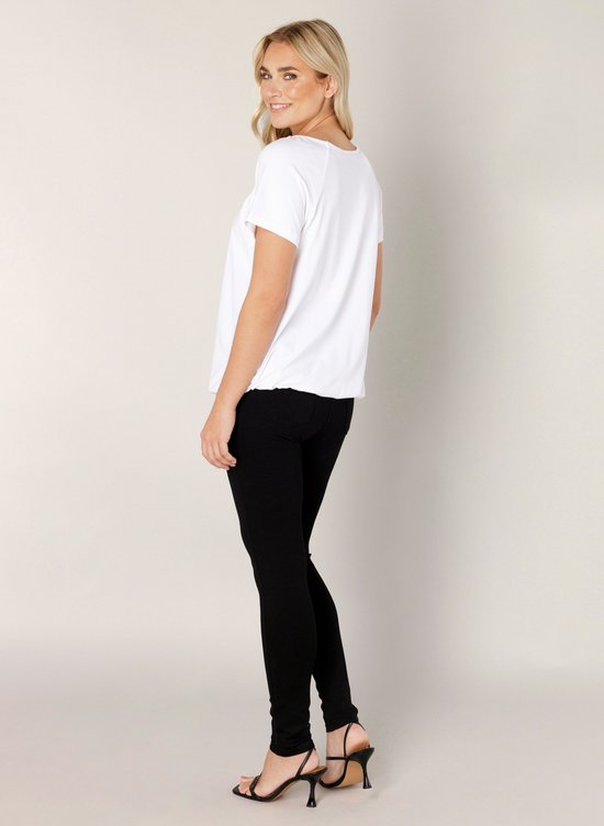 BASE LEVEL Yona Jersey Shirt - White - maat 48