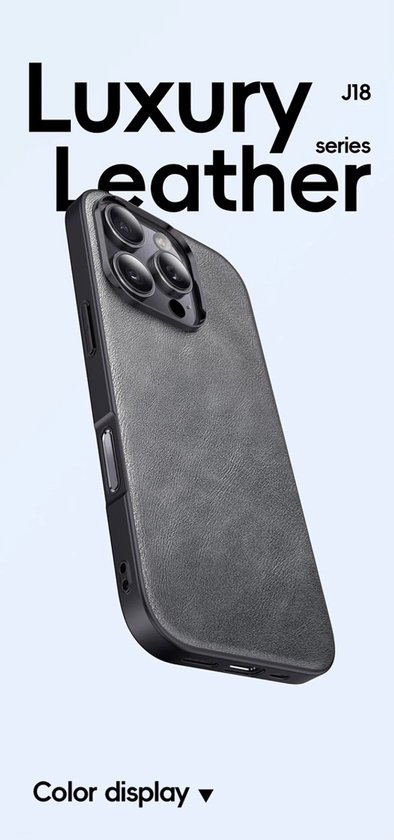 Étui MagSafe en cuir PU iPhone 15 Pro - Coque arrière - Étui iPhone - Étui en cuir iPhone .
