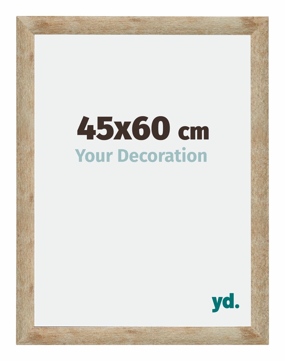 yd. Your Decoration - Fotolijst 45x60 cm - MDF - Goud - Catania