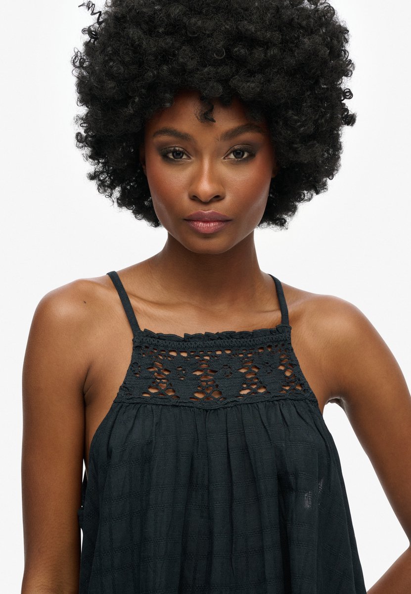 Superdry - Vintage camitopje met halternek - Dames - Tops