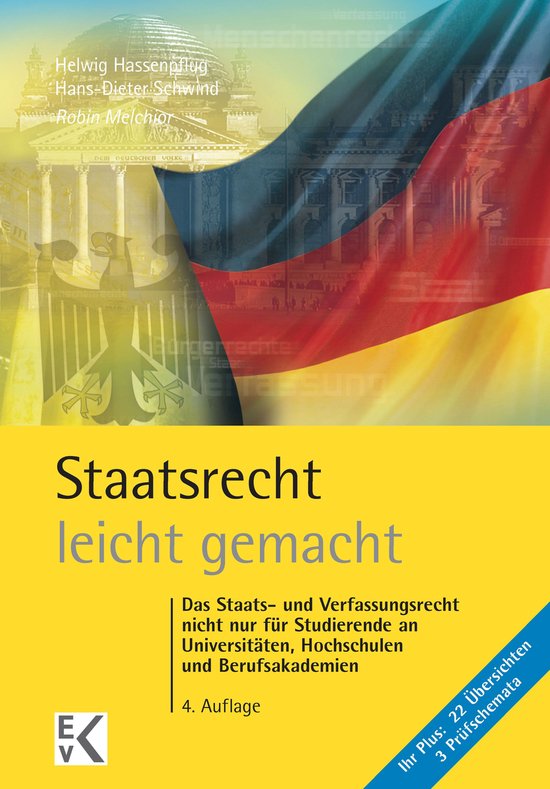GELBE SERIE – leicht gemacht - Staatsrecht – leicht gema ... - cover