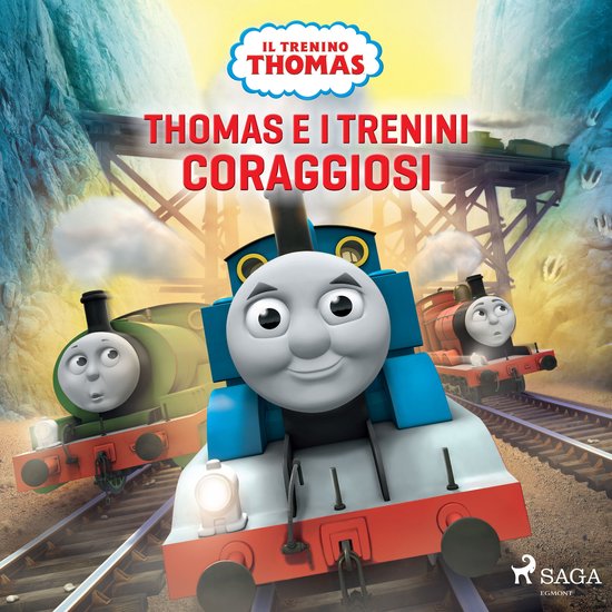 Thomas e i trenini coraggiosi - cover