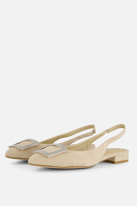 Ballerines Souples Femme Taille 40 - Beige Fantaisie - Occasion