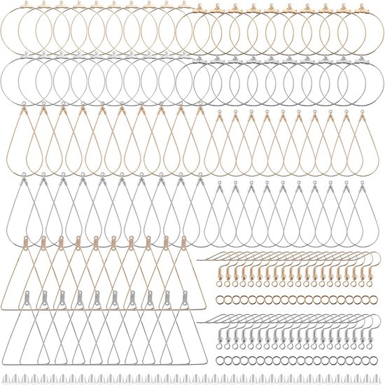 Creolen oorbel onderdelen | Losse creolen voor sieraden maken – By Christa