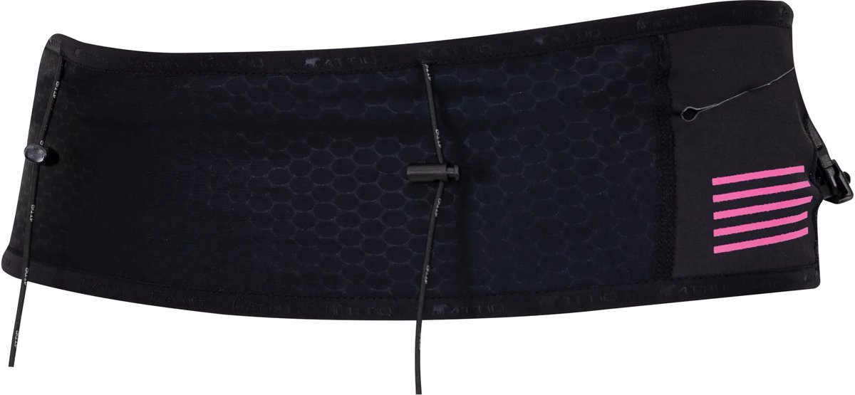 Attiq Hardloopriem Dames – Running Belt met Opbergvakken – Verstelbaar & Anti-slip – Voor Telefoon, Sleutels & Gels - Maat M/L