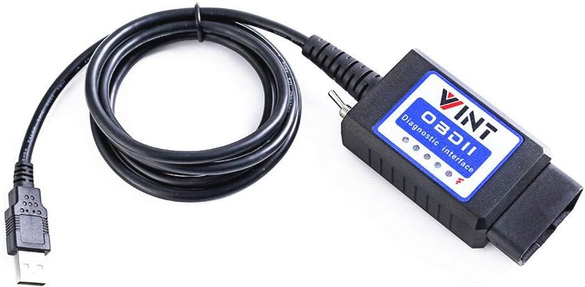 OBD2 Adapter voor Ford - ELM327 Diagnosetool met MS-CAN & HS-CAN