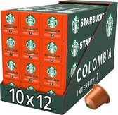 Starbucks by Nespresso capsules Colombia - 10 koffiecups x 12 doosjes