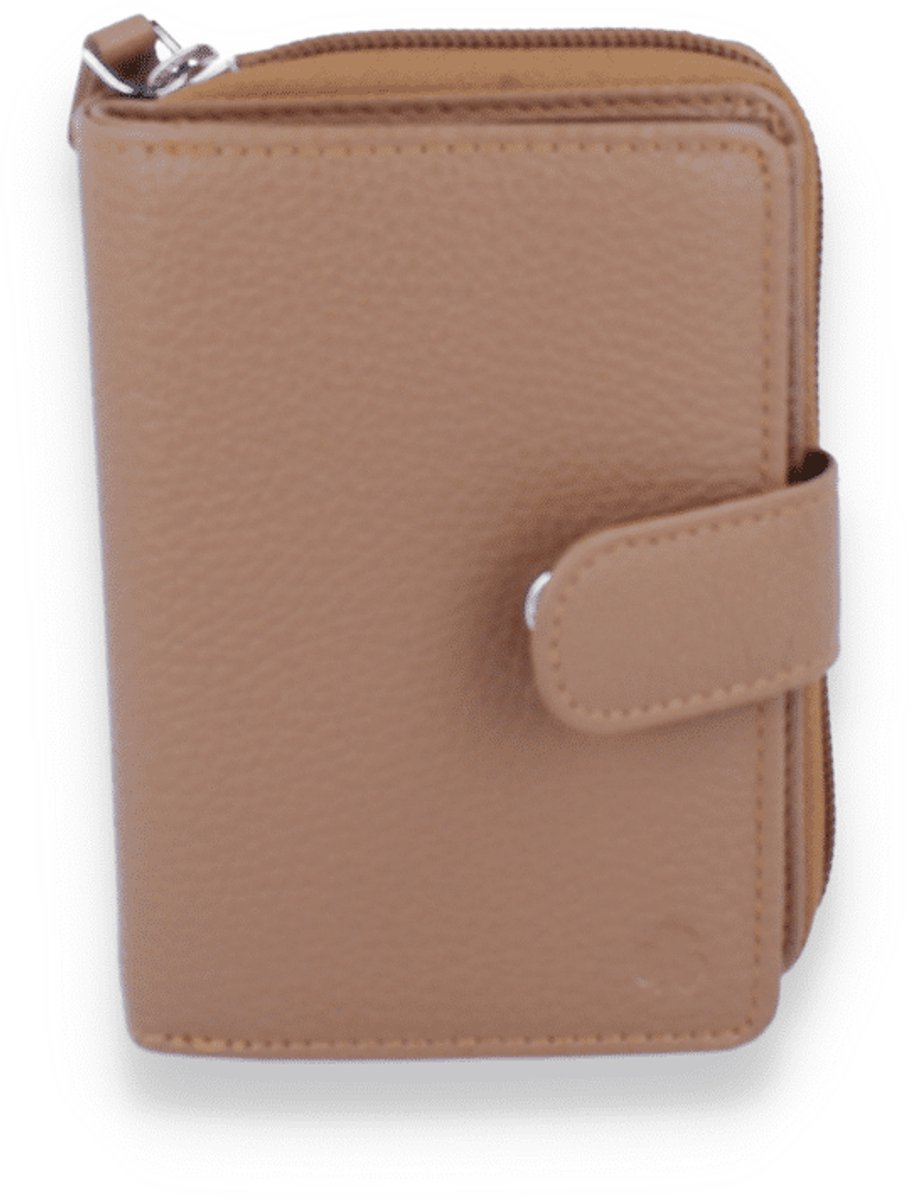Cloverfield Dames Portemonnaie Klein | Cognac | Maat: One Size