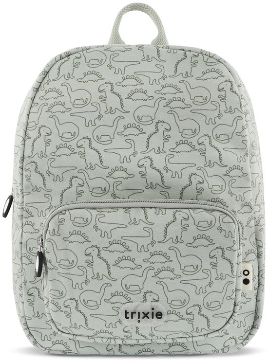 Trixie Rugzak – Daring Dino - Schooltas Waterafstotend - Boekentas voor Kind - Voor Jongens en Meisjes – 100% gerecycleerd PET