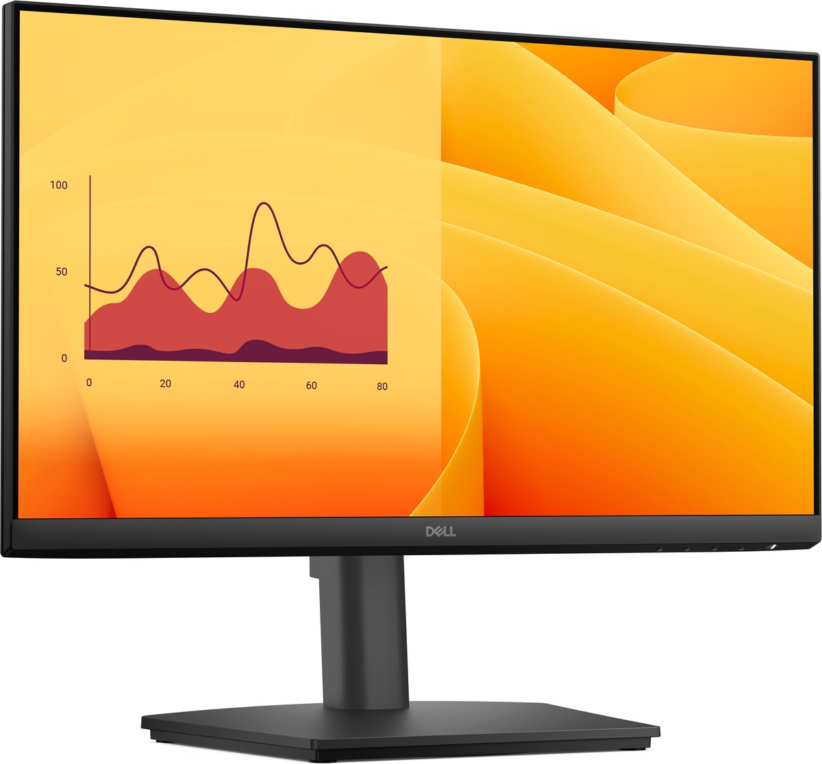 21,5 inch Dell E2225HSM Full HD monitor 1920x1080 VA scherm verstelbaar TÜV oogcomfort VGA HDMI DP - Afbeelding 4