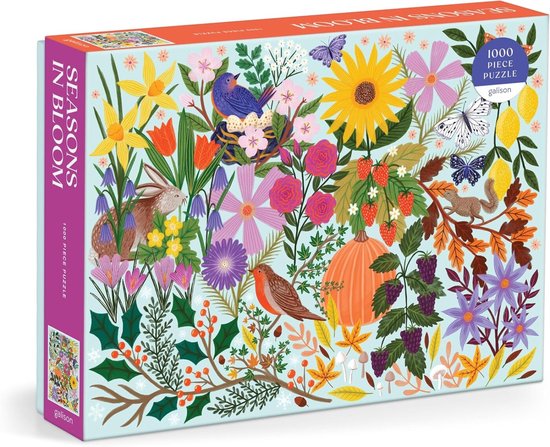 Seasons in Bloom 1000 Piece Puzzle