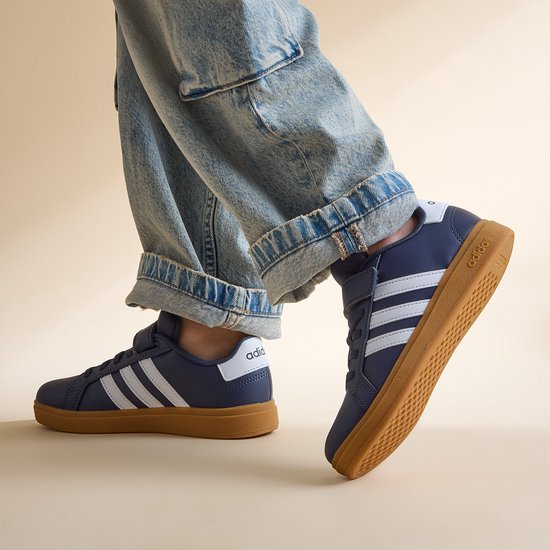 Adidas Grand Court 2.0 Baskets pour femmes bleu Simili cuir - Homme - Taille 33