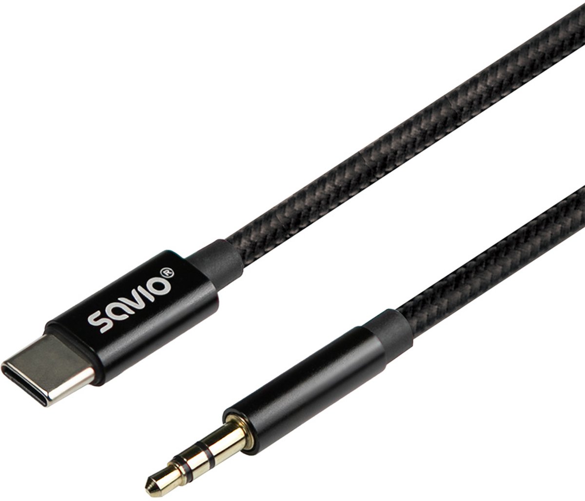 Savio cl-188 audio kabel 2 m Zwart