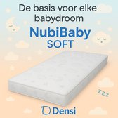 Densi NubiBaby Soft - Matras - 60x120 cm - 11 cm dik - Comfortschuim – Oeko-Tex – Ademend & Wasbare Hoes – Duurzaam & Ergonomisch - Baby Peuter Kleuter