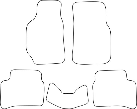 Mattenset Toyota Verso (5p) 2009 - 2019