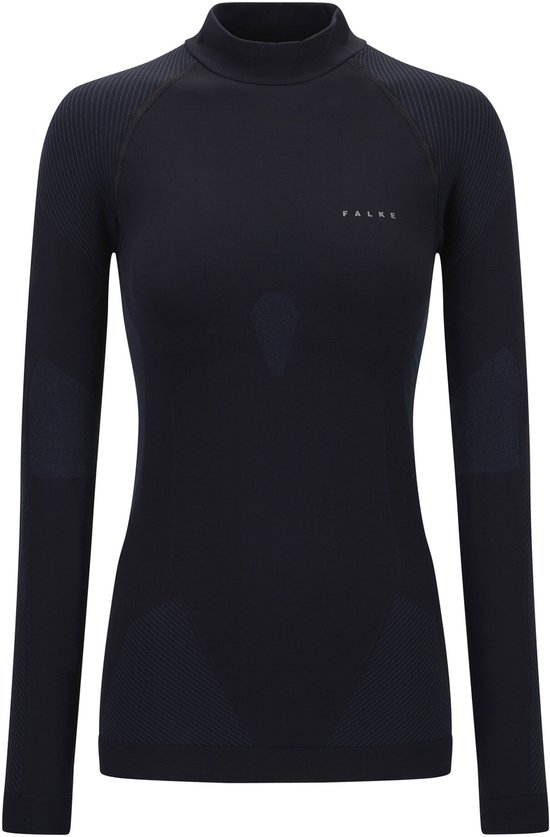 Falke Longsleeved Shirt Warm Turtleneck W Black Shirts