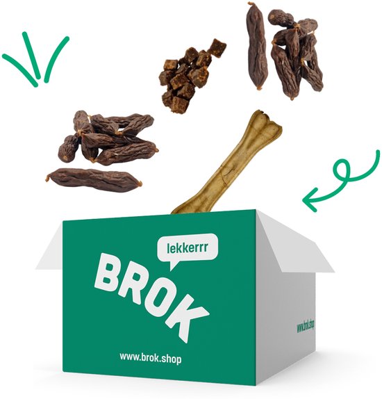 BROK Trainings-Snackpakket Voor Honden – 100% Natuurlijke Snacks – Zachte Beloningen Voor Puppy’s En Volwassen Honden – Licht Verteerbaar & Eiwitrijk – 1kg