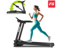 Zipro® Ramble Elektrische Loopband 1-16 km/h - Wandelband - Cardiotraining - LED-display - 12 Programma’s - Eenvoudig opvouwen naar een verticale positie - Nauwkeurige gegevensmeting - Hartslagmeting