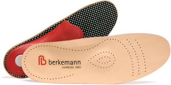 Semelle intérieure Berkemann Berkodur en cuir naturel unisexe, pointure 43 1/3 et 9 UK