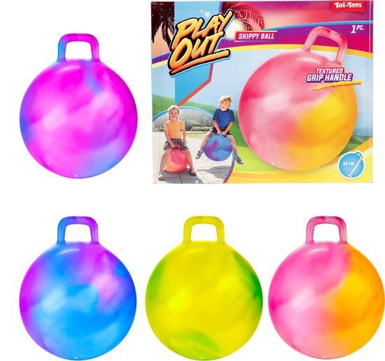Play Out - Skippybal - Marble - 45 cm - Buitenspeelgoed