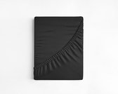 Dreamhouse Bedding - Hoeslaken - Katoen - Lits-Jumeaux - 180x200 cm - Zwart