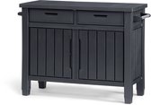 Keter Unity XL Barbecuetafel met lades - 207L - 134x51,7x89,6cm - Antraciet