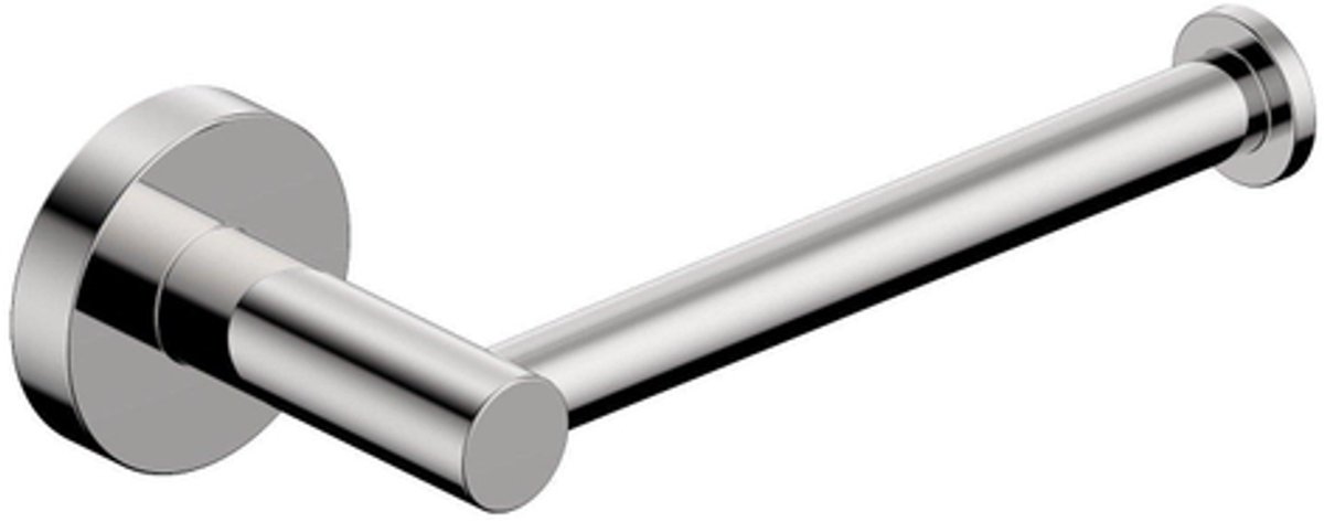 FugaFlow Eccelente Acces Toiletrolhouder - zonder klep - rond - chroom
