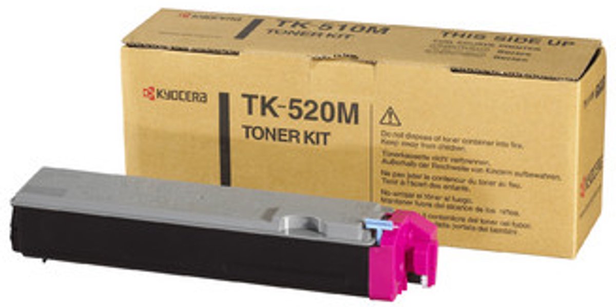 Kyocera - TK-520M - Tonercartridge - 1 stuk - Origineel - Magenta