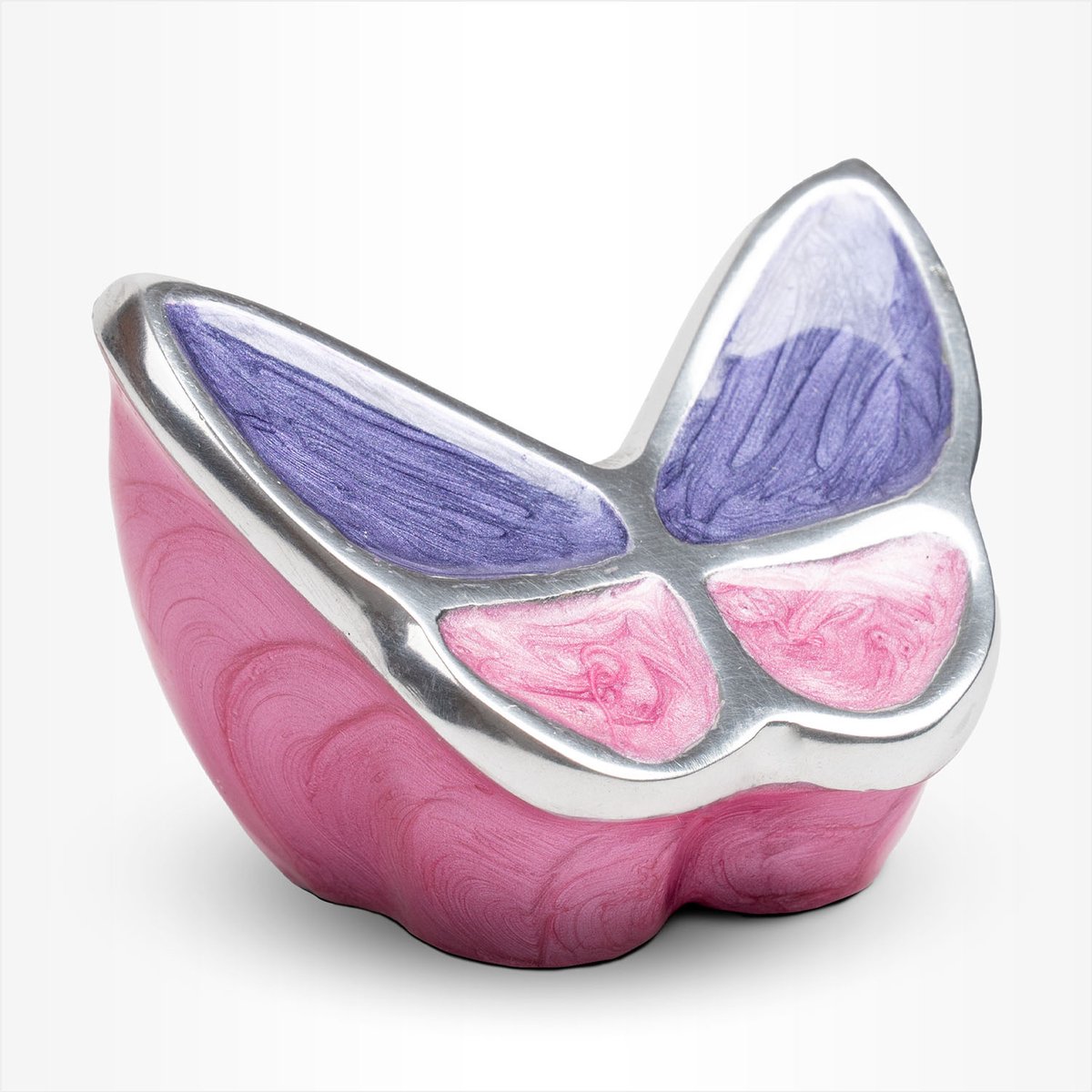 Mini Vlinder Urn 50 ml Roze Paars - Urn voor Menselijke As - Crematie Urn voor As Volwassenen - Dieren Urn voor As Crematie - Urn Hond - Urn Kat